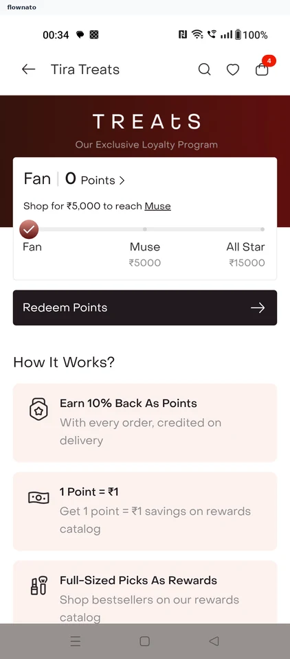 Tira: Loyalty program